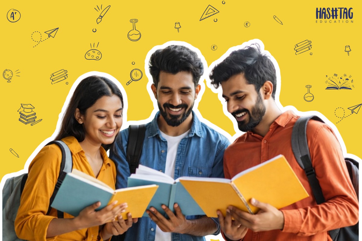 Graduates outside an Indian college campus, reflecting the degree employability gap and growing uncertainty about job readiness after higher education.