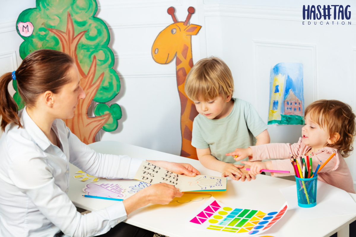Language Development in Early Kids through daily conversations and storytelling