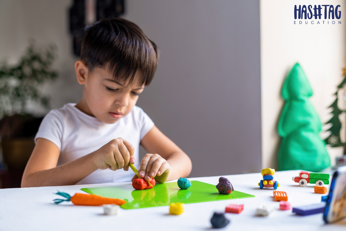 Play based learning activities for preschoolers in a home setting
