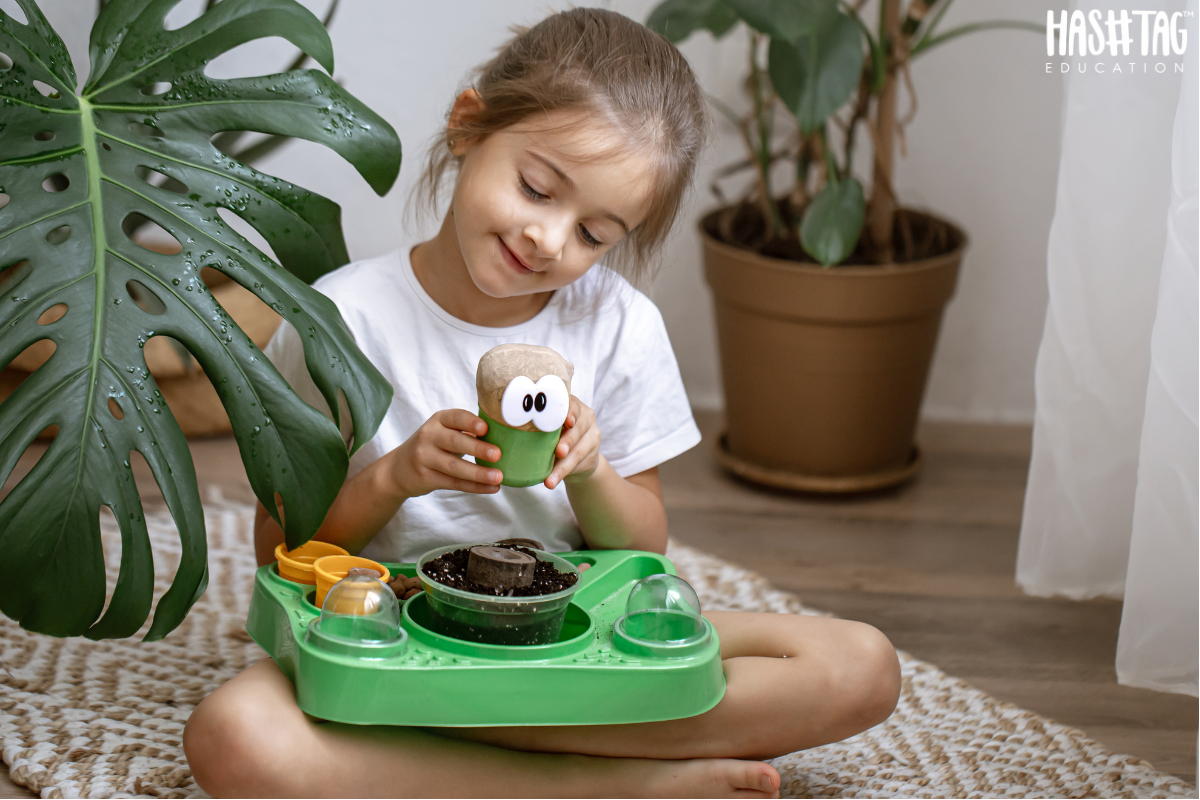 Pretend play activities for preschoolers using simple home props and costumes